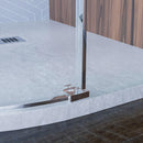 Box Doccia Semicircolare 2 Ante Scorrevoli in Cristallo Trasparente 6mm H195 Bonussi Lucy Varie Misure