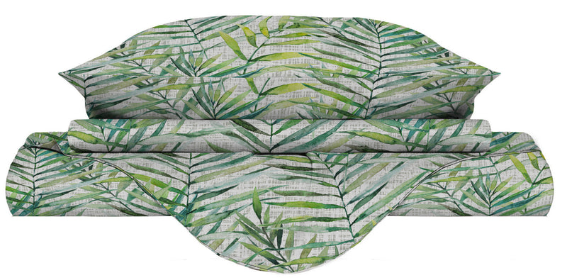 Copripiumino con Federe Stampato in Microfibra Honolulu Varie Misure