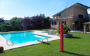 Doccia Solare da Esterno Giardino 20L Miscelatore e Doccetta Mobile Arkema Jolly Go Cherry