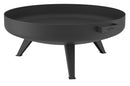 Braciere a Legna da Giardino Ø70x29,3 cm in Acciaio Misa 700 Bowl Nero