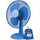 Ventilatore da Tavolo Autoportante Potenza 45W Ø40 cm 3 Velocità in Plastica Blu