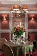 Lampadario Royal Classic in Metallo Chester Ottone