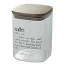 Set 3 Barattoli Sale Zucchero e Caffè 1 Litro in Vetro VdE Tivoli 1996 Inglese Trasparente