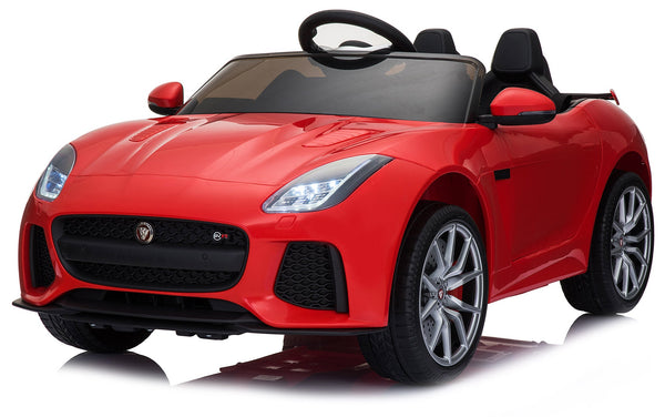 online Voiture jouet électrique pour enfants 12V sous licence Jaguar F-Type SVR rouge