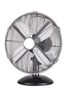 Ventilatore da Tavolo 30cm Oscillante 3 Velocità  35W Kooper Eolo Fumè