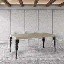 Tavolo Allungabile 200-460x90x77 cm Paxon Cashmere Telaio Antracite 