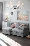 Lampada da tavolo Modern in Metallo Florero Cromo