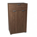 Mobiletto con 2 Anta e 1 Cassetto 60x38x103 h cm in Truciolare bilaminato Noce