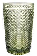 Set 4 Bicchieri Bibita in Vetro 350 ml Villa d'Este Home Tivoli Rombi