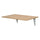 Table Murale Pliante 60x40x20 cm en Bois MDF