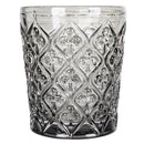 Set 4 Bicchieri Acqua Marrakech Stones in Vetro VdE Tivoli 1996 Grigio
