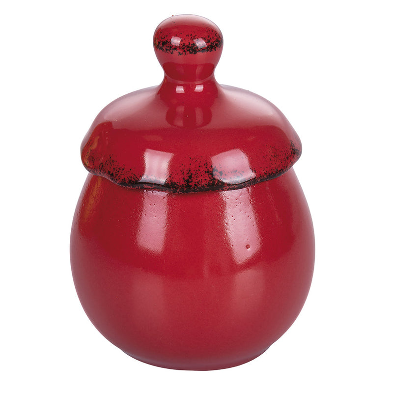 Set 6 Barattolini con Stand Ø7,5x11 cm 90 ml in Ceramica VdE Tivoli 1996 Shades 