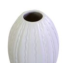 Vaso resina bianco opaco cm Ø42xh61