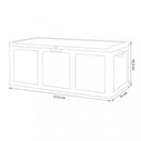 Cassapanca in Rattan Style XXL 157,5x75x63,5 h cm in Plastica Marrone