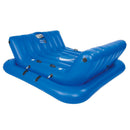 Isola Galleggiante Gonfiabile per 4 Persone 249x188x95 cm con Altoparlanti e Frigo Bestway