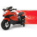 Moto Motocicletta Elettrica per Bambini 6V Kidfun Sportiva Rossa