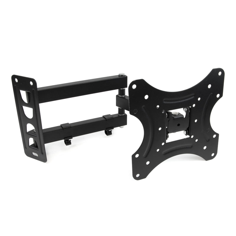 Supporto da Parete Inclinabile e Girevole per Televisione Verniciato Nero Acciaio Emuca