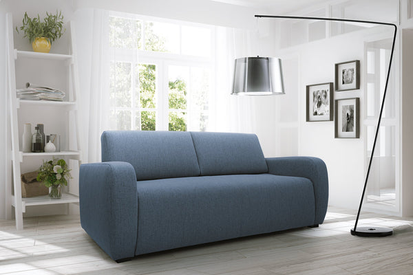 sconto Canapé lit 3 places 195x93x100 cm en tissu beige
