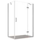 Box Doccia Angolare 1 Anta Battente in Cristallo Trasparente 8mm H195 Bonussi Ilenia Varie Misure