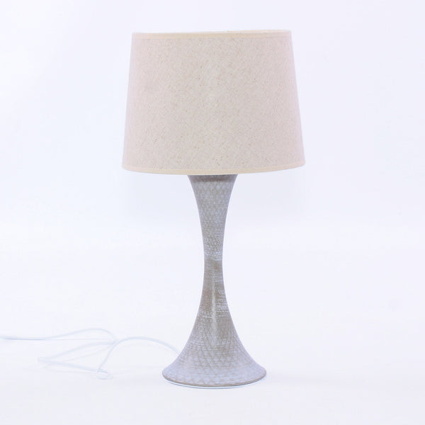 prezzo Lampada da Tavolo Ø25xH47 cm in Metallo Grigio