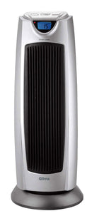 Stufa Elettrica Caldobagno a Colonna 2000W Qlima EFH2520 Silver