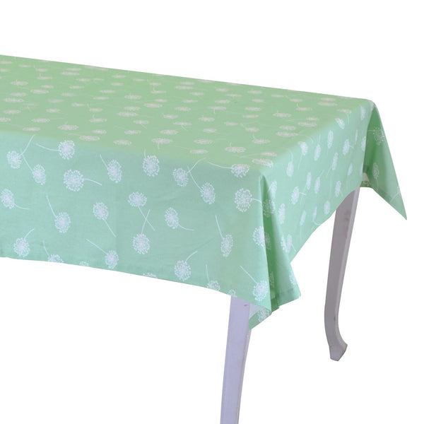 prezzo Tovaglia Rettangolare 140x240 cm in Cotone 180 GSM Tessuto Life Verde Acqua