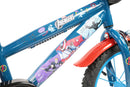 Bicicletta per Bambini 14" Marvel Avengers Freni Caliper e Stabilizzatori in Acciaio Hi-Ten Blu e Rosso
