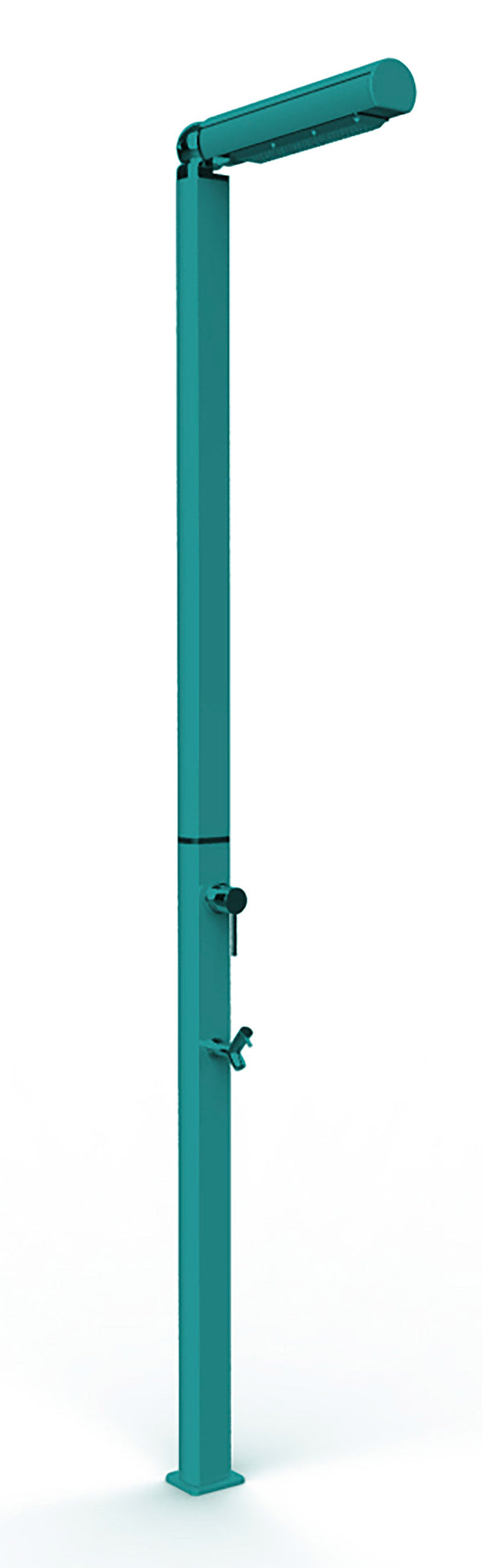 sconto Doccia da Giardino Miscelatore e Lavapiedi Arkema Quick Ottanio Lucido Metallizzato