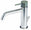 Mitigeur Monocommande Lavabo avec Bonde Inox Poignée Anthracite