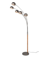 Piantana da Interno   in Metallo Nickel Anticato