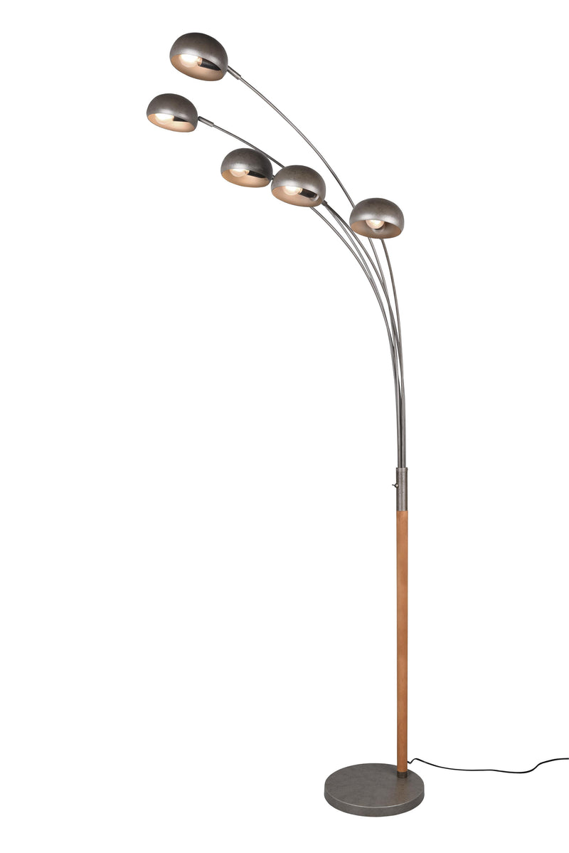 Piantana da Interno   in Metallo Nickel Anticato