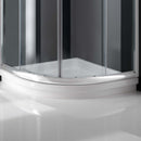 Box Doccia Semicircolare 2 Ante Scorrevoli In Cristallo Trasparente 6mm Fosterberg Aarhus Varie Misure