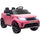 Macchina Elettrica per Bambini Licenza Ufficiale Land Rover Discovery 12V con Telecomando Rosa