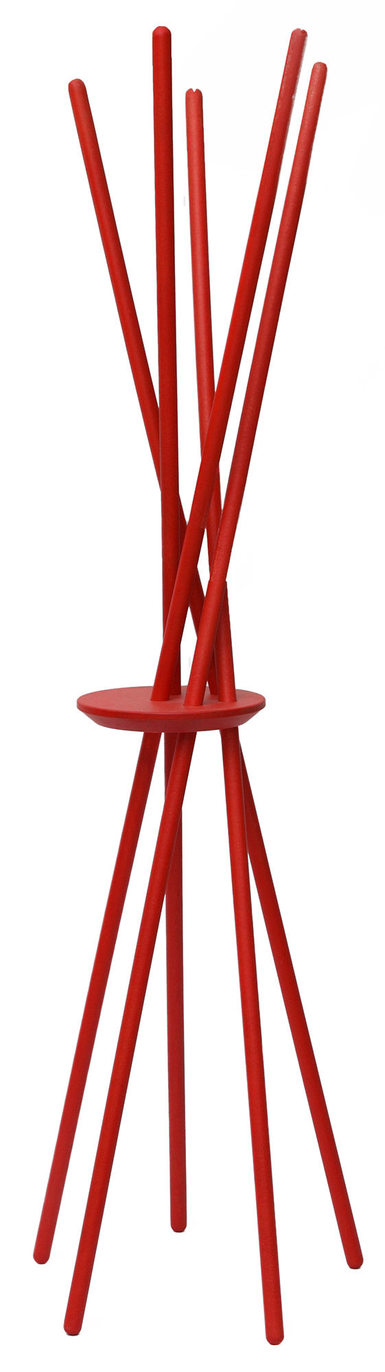 acquista Portemanteau 172x53x48 cm en bois rouge