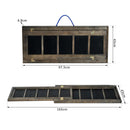 Rampa Pieghevole per Cani in Legno con Rivestimento Antiscivolo 165x43 cm 