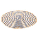 Set 6 Tovagliette Ø38 cm  in Paglia e Carta VdE Tivoli 1996 Spiral