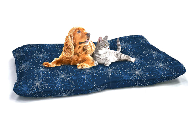 prezzo Coussin rembourré pour chiens et chats 60x100 cm en microfibre Fireworks