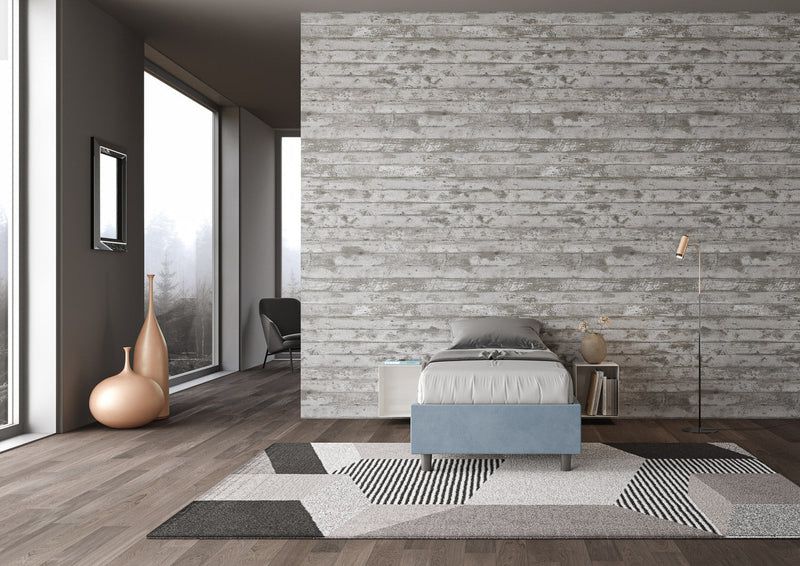 Letto Singolo Azelia Azzurro Varie Misure