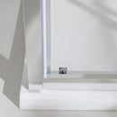 Box Doccia Angolare 1 Anta Scorrevole in Cristallo Trasparente 6mm H198 Fosterberg Viborg Duo Varie Misure