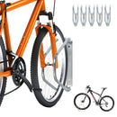 Set 5 Rastrellieri Portabici 29x32,5x8,2 cm in Acciaio Zincato 