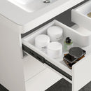 Set 10 Guide Cassetto con Chiusura Soft 45x400 mm in Acciaio Emuca Nero