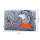 Borsa Acqua Calda Elettrica Ricaricabile Scaldamani Peluche Grigio