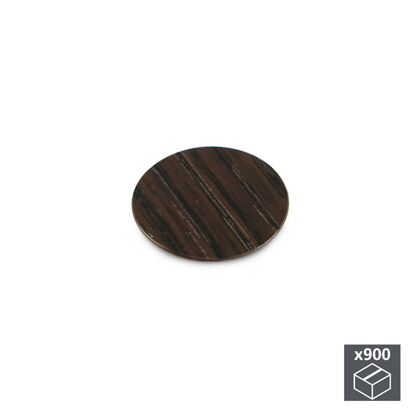 Emuca Capuchons Adhésifs 20 mm Effet Wengà 900 Pièces online
