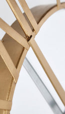 Orologio da Muro Ø 60 cm Ticking in Acciaio Oro