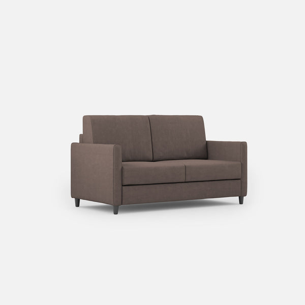 Canapé 2 places Karay 138x85x85 cm en tissu taupe prezzo