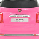 Macchina Cavalcabile per Bambini con Licenza Fiat 500 Rosa
