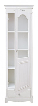 Vetrina Blanc 1 Anta 1 Cassetto H170 in Legno
