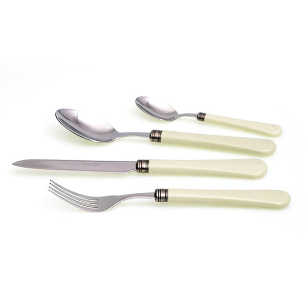 Service de Couverts 24 Pièces en Acier Inoxydable Vert Rivadossi Sandro Giulietta sconto