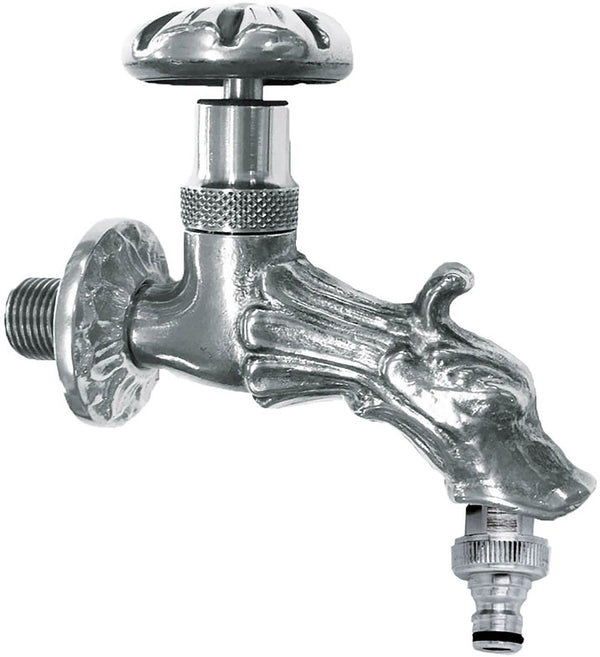 online Robinet en Laiton Chromé pour Fontaine de Jardin avec Raccord Rapide Morelli Néoclassique