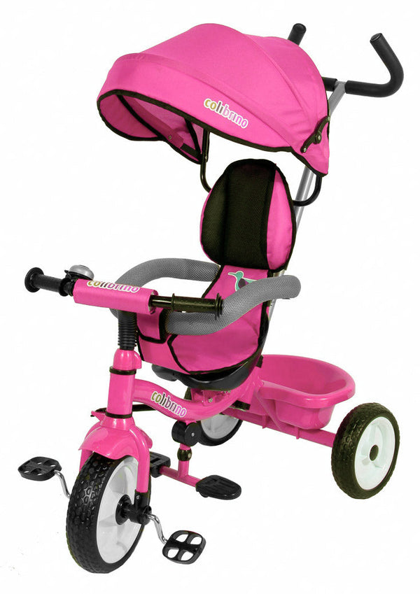 sconto Push Tricycle Réversible Siège Enfant Miller Colibrino Rose